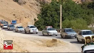 رژه موتوری و ادای احترام به شهدا در شهرستان اردل