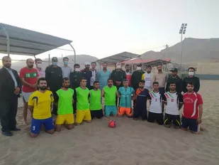 حضور سردار اکبری در جمع ورزشکاران چلیچه