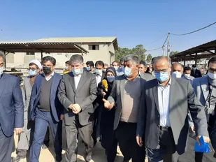 بازدید وزیر جهاد کشاورزی از دامداری ۸ هزار رأسی شهرستان قرچک