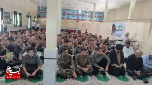 تجمع مردم صالح شهر در به شهادت رساندن فرماندهان مقاومت