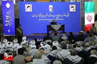 بسیجیان همراهان رهبر انقلاب هستند/ اسرائیل هیمنه پوشالی خود را منهدم کرد