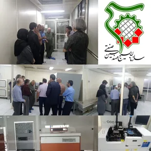 بازدید از شرکت صنایع الکترونیک سازان سمنان با حضور جمعی از مهندسان بسیجی