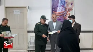 فرمانده سپاه شاهین دژ  از کادر درمانی تقدیر کرد