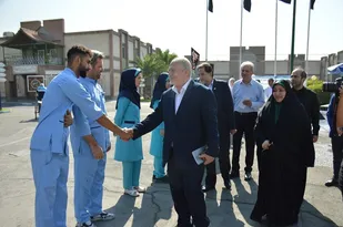 بازدید دستیار و مشاور عالی مقام معظم رهبری، از آسایشگاه خیریه کهریزک تهران