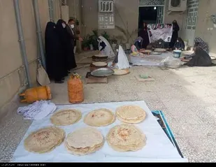به همت بسیجیان تنگستانی