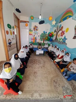 جشن میلاد با حضور نونهالان در وردنجان