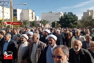 حضور با شکوه مردم شهرستان کازرون در یوم الله ۹ دی+عکس