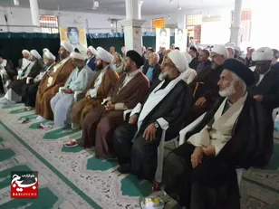 همایش روحانیون و طلاب رزمنده ۸ سال دفاع مقدس در تنکابن