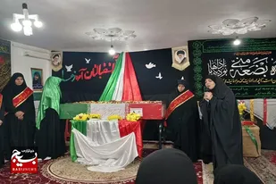 یادواره شهدای محله باحضور شهید گمنام در سرخه برگزار شد