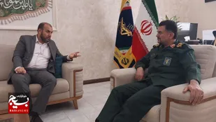 دیدار معاون روابط عمومی بسیج با فرمانده سپاه استان سمنان+ عکس