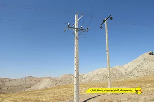 پروژه برق&zwnj;رسانی به طرح تامین آب شرب روستای اندآباد اجرا شد