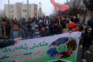 برگزاری پیاده روی خانوادگی در محله اسلامی شهرک ولیعصر(عج) شاهرود