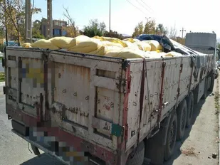 ۲۶ تُن آرد قاچاق در مراغه کشف شد