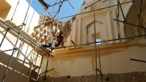 آغاز مرحله نخست مرمت مسجد حاج شکرا... دامغان