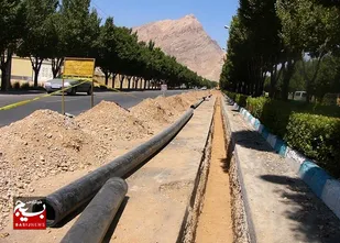 پیشرفت ۶۳ درصدی فاضلاب اهواز
