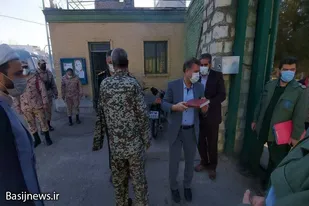 بدرقه کاروان راهیان نور اسدآباد به مناطق عملیاتی