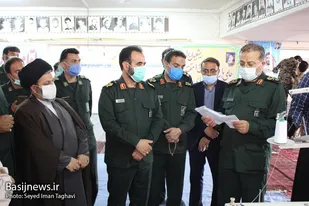 بازدید رئیس سازمان بسیج مستضعفین کشور از دو محله اسلامی در سمنان