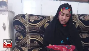 حرکت پر اراده یک بانوی جهادگر بسیجی در رودبار جنوب