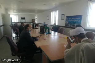 حضور امام جمعه و مسئول ستاد نماز جمعه قهاوند از سپاه ناحیه