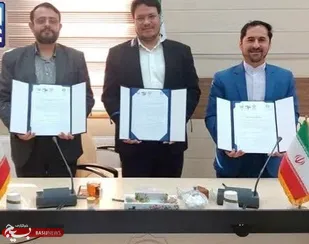 انعقاد تفاهم نامه سه جانبه فی مابین بنیاد نخبگان، بسیج اساتید و بسیج دانشجویی خراسان جنوبی