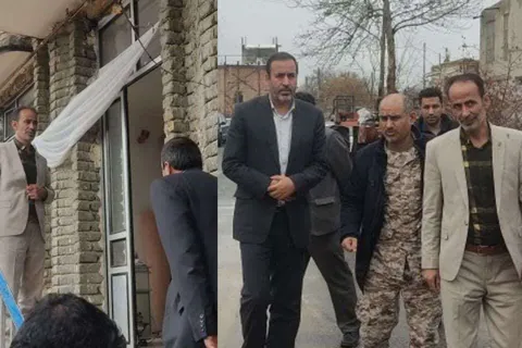 حضور رییس سازمان بسیج مهندسین عمران و معماری کشور در مناطق زلزله‌زده خوی