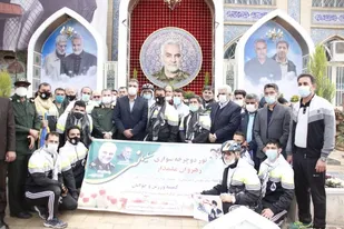 دوچرخه سواران بسیجی، مازندران تا کرمان را رکاب خواهند زد.