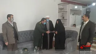 از خانواده معظم شهداء شهرستان چایپاره سرکشی به عمل آمد