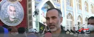 دوچرخه سواران بسیجی در جوار مزار سردار دل&zwnj;ها