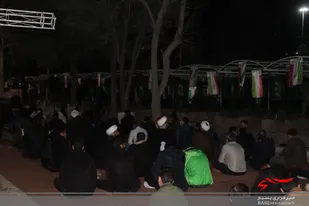 برگزاری مراسم شب های بی قراری در آستان مقدس امامزاده محمد(ع) کرج+تصاویر
