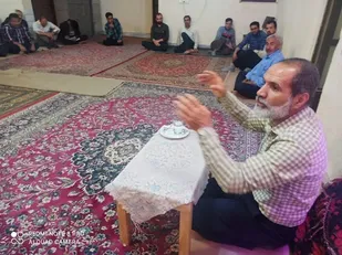 اجرای برنامه حفظ انسجام و نشست بصیرتی سیاسی رزمندگان و بسیجیان گردان ۱۰۶امام حسین علیه السلام