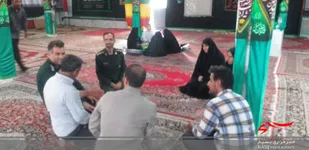 تشکیل جلسه قرارگاه محله مسجد محور در دهستان کوهان میامی
