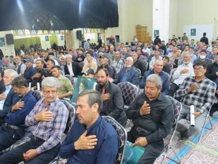 مراسم بزرگداشت شهیدجمهور و شهدای خدمت از طرف هیات فاطمیون پیشوا