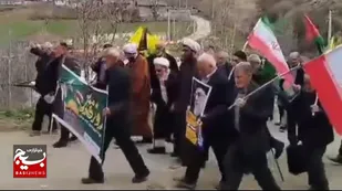 اعلام انزجار مردم روستای ابچین شهرستان بهشهر از جنایات رژیم صهیونیستی