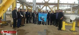 بازدید کارمندان ادارات از پالایشگاه بیدبلند خلیج فارس ماهشهر