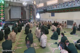 بزرگداشت شهادت امام رضا(ع) در تیپ انصارالحسین(ع) همدان