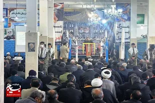 مراسم گرامیداشت سرداران مقاومت و یادواره شهدای شهر فیروزان و بخش خزل