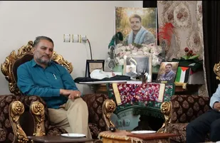دیدار صمیمانه با خانواده ی شهید والامقام حاج هاشمی