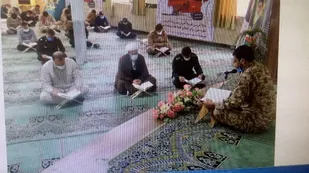 برگزاری محفل انس باقرآن درسپاه دیواندره