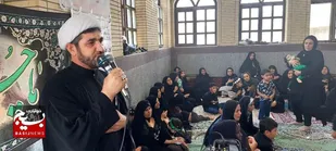 مراسم شیرخورگان حسینی با حضور کودکان شیرخوار