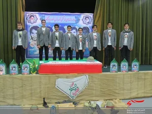 مراسم گرامیداشت 5 شهید فرهنگی شهرستان خوروبیابانک برگزار شد.