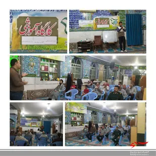 کارگاه آموزشی مبارزه غیرشیمایی آفات و بیماری ها در روستای رکن آباد برگزار شد