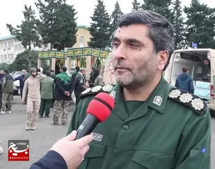استقبال چشمگیر آحاد مردم از کاروان شهدای گمنام نماد پایبندی به نظام است