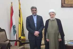 دیدار رییس کمیته دیپلماسی مجلس شورای اسلامی با معاون دبیرکل حزب الله لبنان