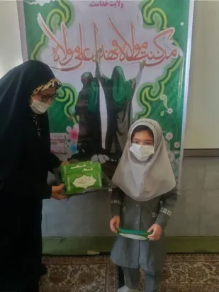 خواهران بسیجی حلقه صالحین میبد عید غدیر را جشن گرفتند