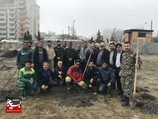 کاشت ۷۰۰۰ اصله درخت در شهرستان چالوس