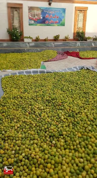 خدمت رسانی به زایرین اربعین موکب ثارالله درکربلا
