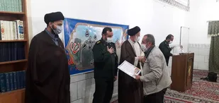 تجلیل از مدافعان حرم  گردان قمربنی هاشم (ع) دامغان + تصاویر