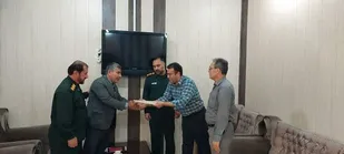 معارفه مسئول جدید بسیج هنرمندان بهبهان