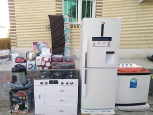 ۱۲ سری جهیزیه  بین زوج های جوان شهر لیردف شهرستان جاسک توزیع شد