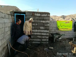 مکتب حاج قاسم/اردوی جهادگران پایگاه بسیج عمار روستای رضاآباد بیارجمند+ تصاویر